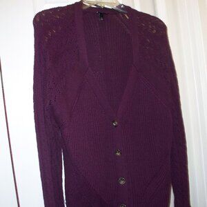torrid cardigan purple